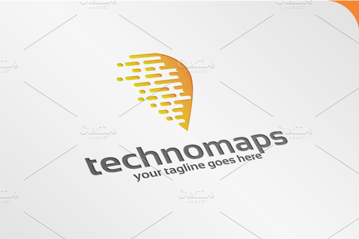 TecnoMaps - Logo Template, a Branding & Logo Template by Alfam17 (Photo 1 of 3)