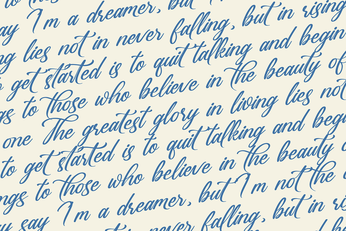 Gartenya Calligraph Modern Font, a Script Font by Letterena Studios Script (Photo 15 of 19)