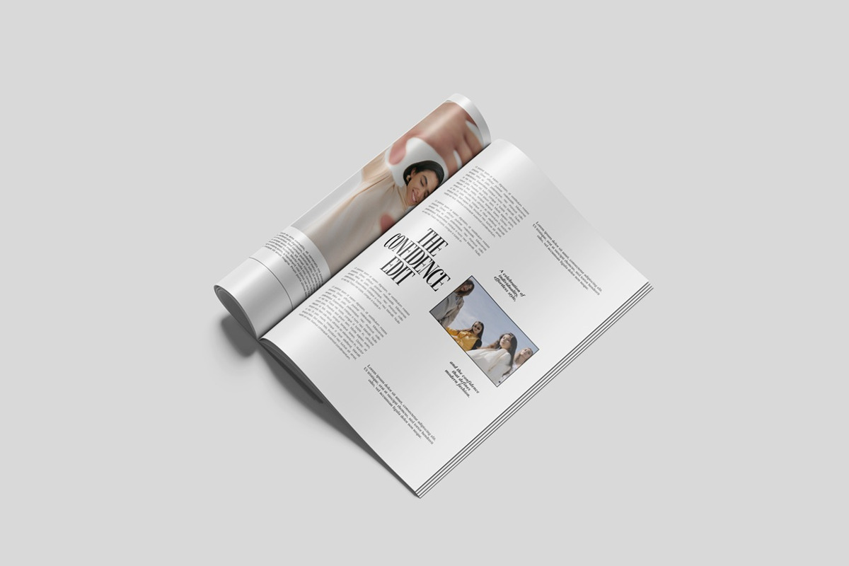 magazine mockup, a Books & Magazine Mockup by Akaimockup (Photo 2 of 5)