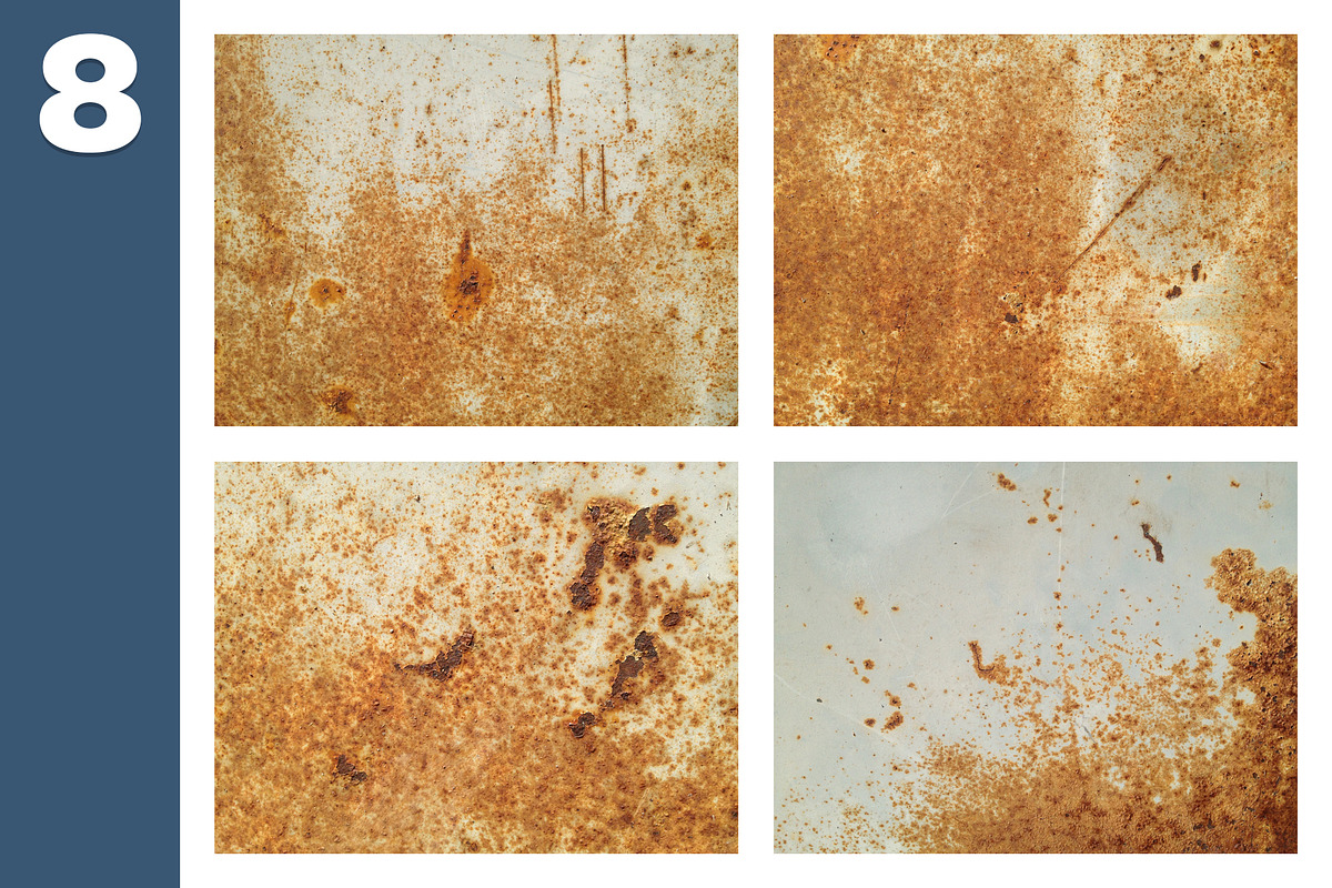 8 Rust Textures preview 3