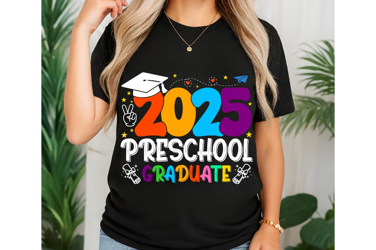 2025 Preschool Graduate Svg Png, a Graphic by EllaMaiyaali (Photo 8 of 9)