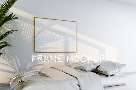 Frame Mockup | Horizontal, a Mockup by MOCKUPRINTS