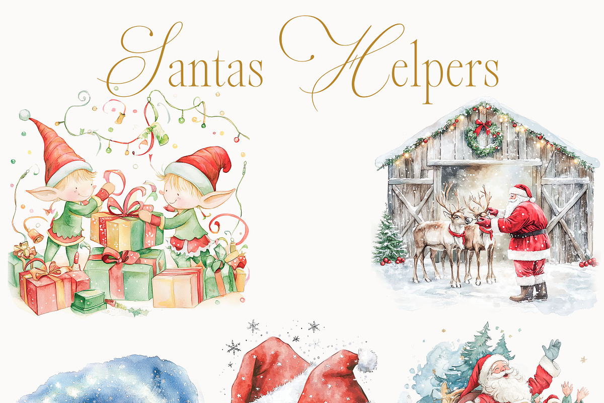 New! Winter Christmas Edition, a Seasonal Illustration by Isabelle Salem (Photo 89 of 227)