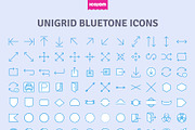 3552 Unigrid Bluetone icons, a Duotone Icon by Icojam store (Thumbnail 12 of 14)
