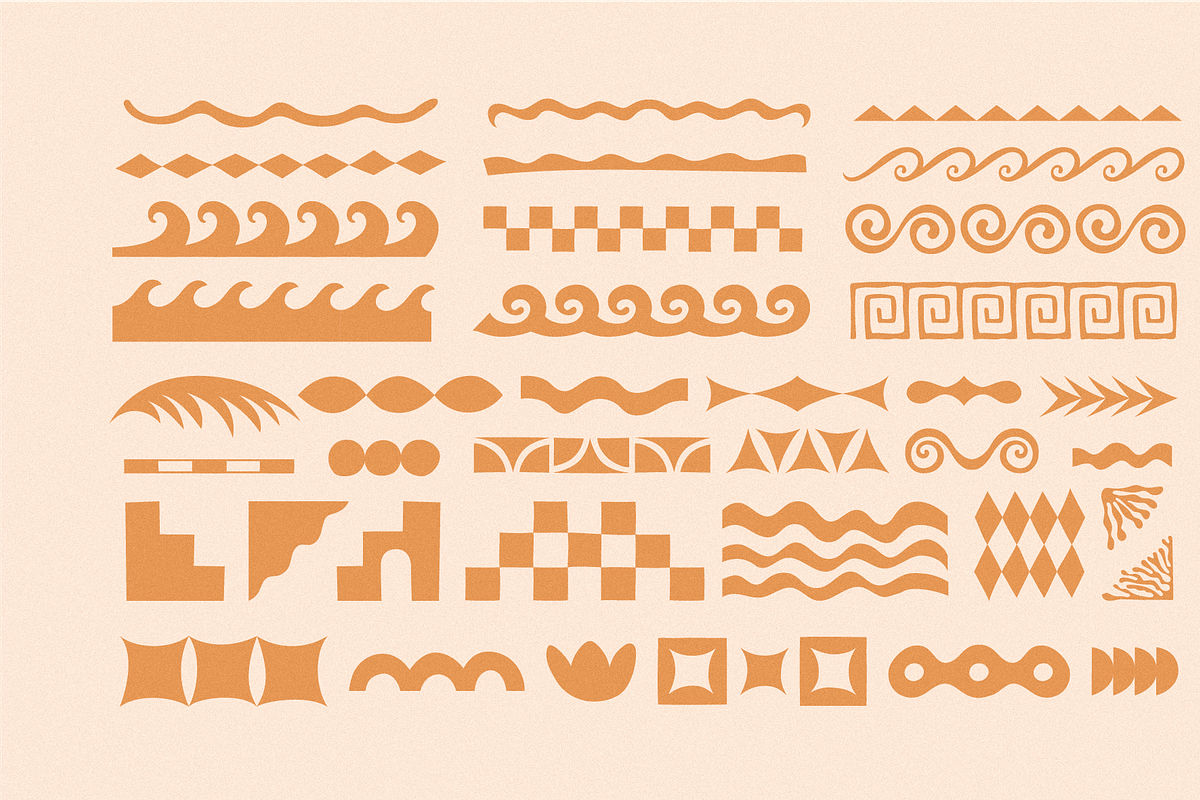 Sunny palms, elements and prints, a Graphic by venimo (Photo 9 of 10)