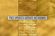 Gold Foil Textures, Gold Backgrounds, a Texture Graphic by Paper Element (Thumbnail 47 of 66)