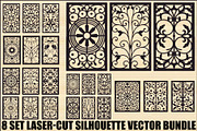 Laser Cut Frame Design, an Illustration by jahid234 (Thumbnail 1 of 9)