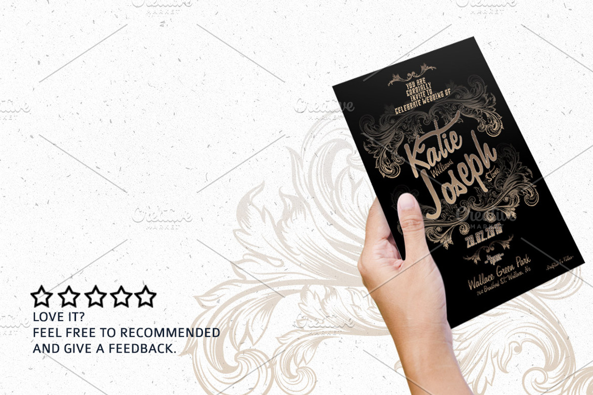Wedding Invitation, an Invitation Template by Tiaga (Photo 3 of 3)