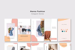 HANNA Instagram Pack PSD