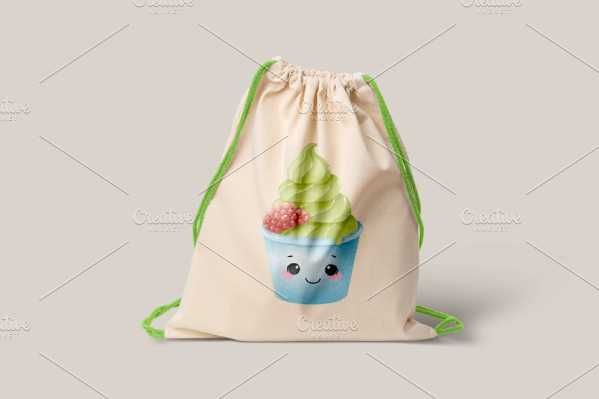 Summer Treats Kawaii Clipart, a Food Illustration by Blumensdiary (Photo 6 of 7)