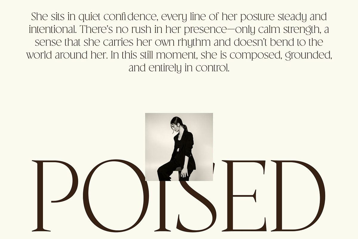 CS Belgita – Elegant Serif Font, a Serif Font by Craft Supply Co. (Photo 3 of 8)