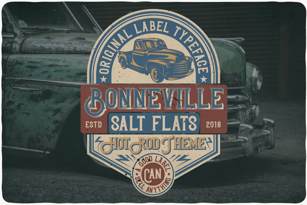 Bonneville Typeface