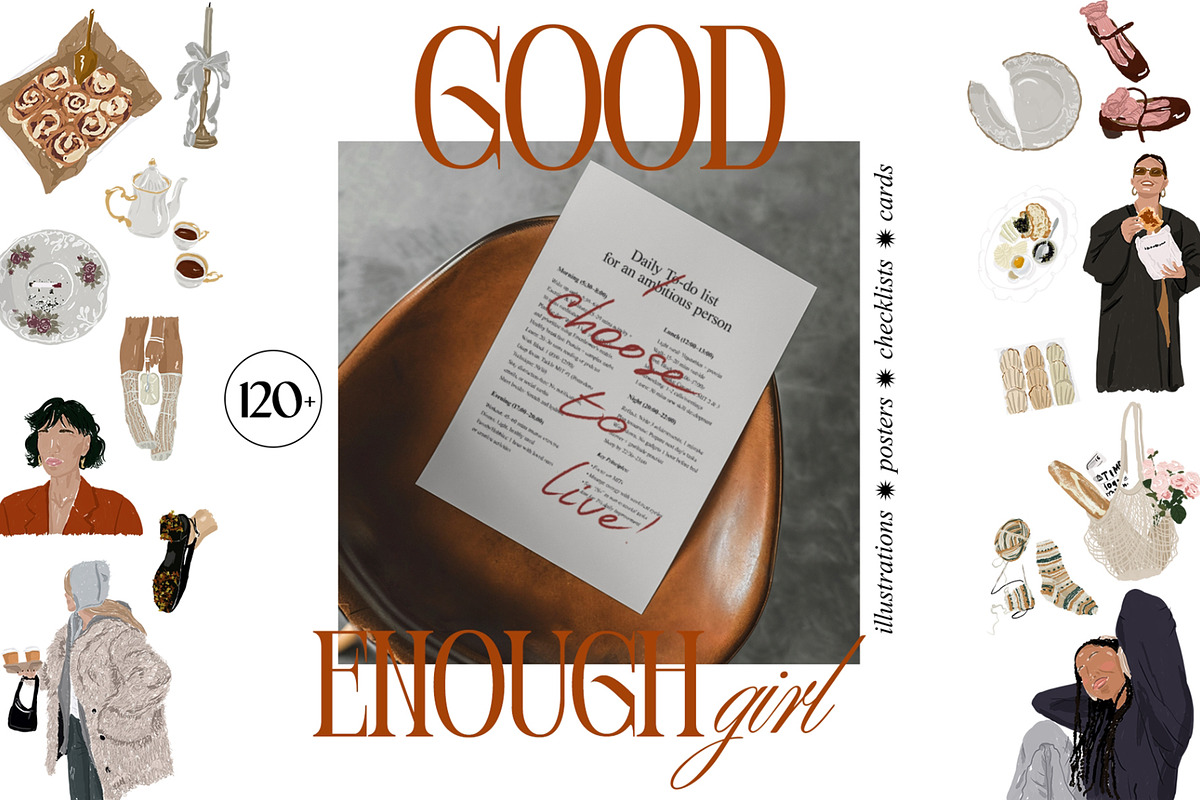 The Aesthetic BUNDLE: 8 in 1, an Object Graphic by divanovskaya_nv (Photo 13 of 30)
