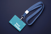 ID Card Landscape Mockup, a Product Mockup by graphicook (Thumbnail 3 of 4)