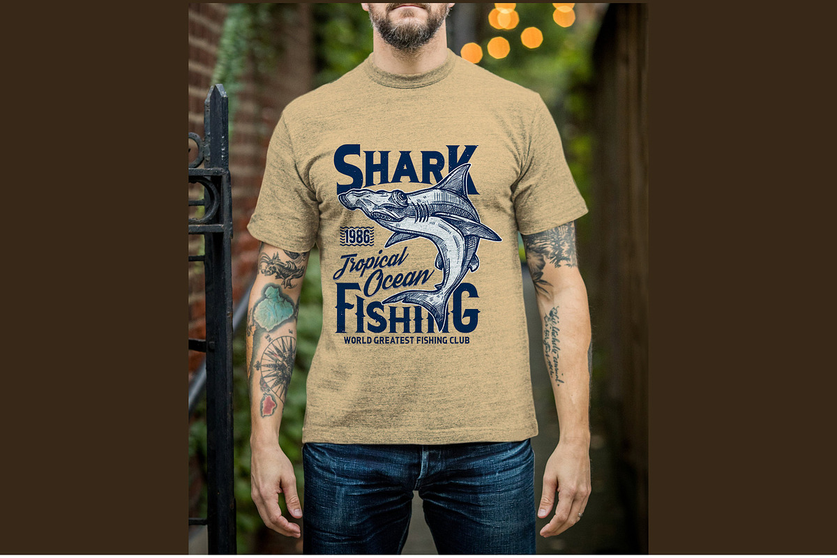 Fishing Club digital shirt design, a Graphic by Vector Portal (Photo 2 of 5)