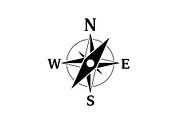 Compass Navigation Silhouette Set, a Graphic by hafijul (Thumbnail 13 of 14)