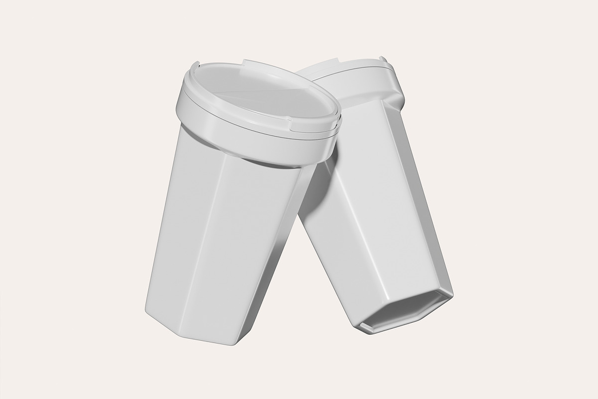 Tumbler Drink Bottle Mockup, a Merchandise Mockup by Unerispace (Photo 3 of 5)