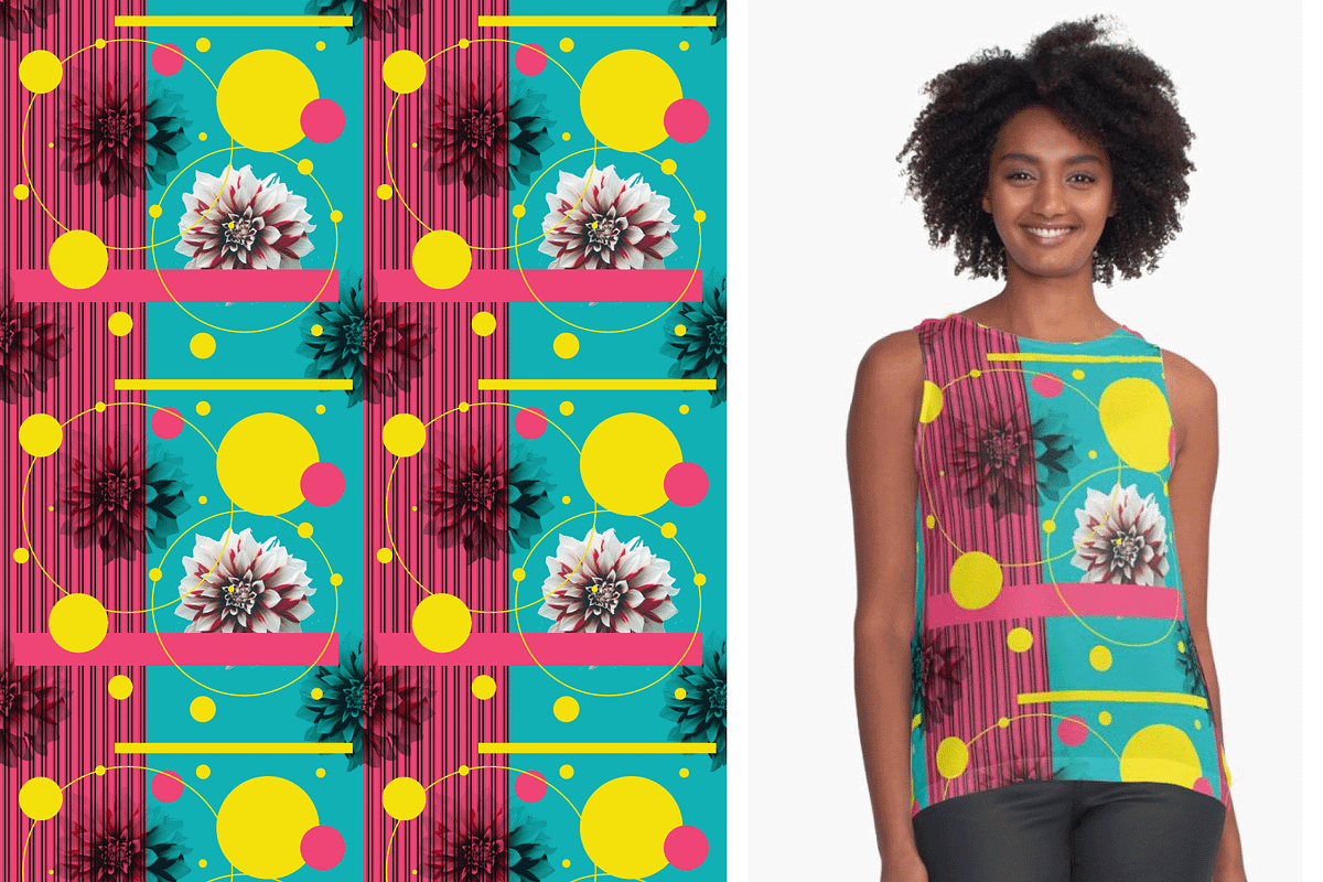 Flower power - seamless patterns, a Pattern Graphic by Art Sproot (Photo 4 of 6)