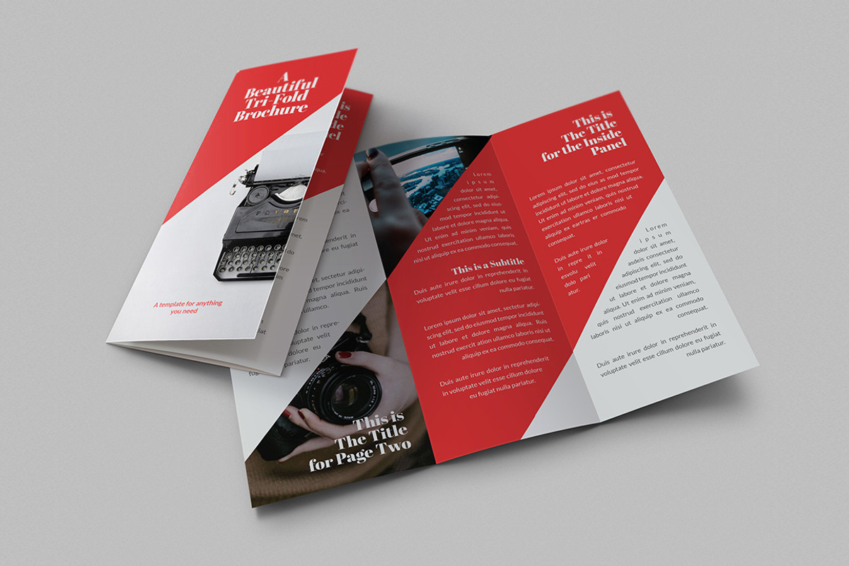 Beautiful Tri-Fold Brochures, a Brochure Template by creativebythesea (Photo 1 of 5)