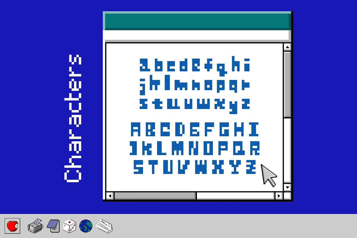 Start Signal - Cute Pixel Font, a Sans Serif Font by HipFonts (Photo 3 of 7)