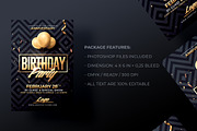 Birthday Flyer Template, a Flyer Template by Rome B Creation (Thumbnail 2 of 2)