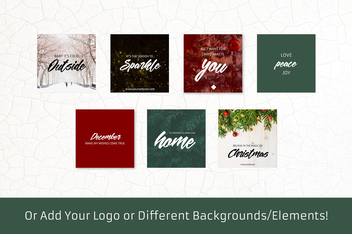 Christmas Edition - Quote Package, a Social Media Template by Annemiek van Luinen (Photo 5 of 6)