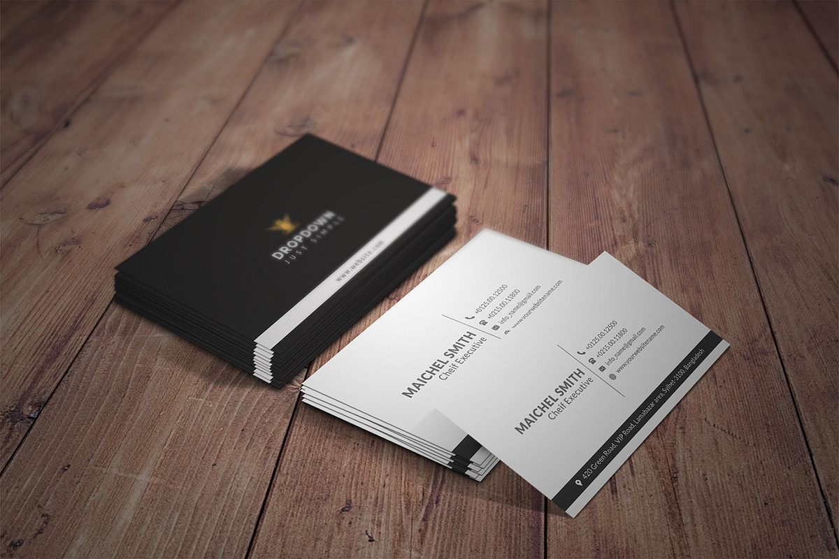 60 Business Cards Bundle, a Business Card Template by Helal Shop (Photo 60 of 60)
