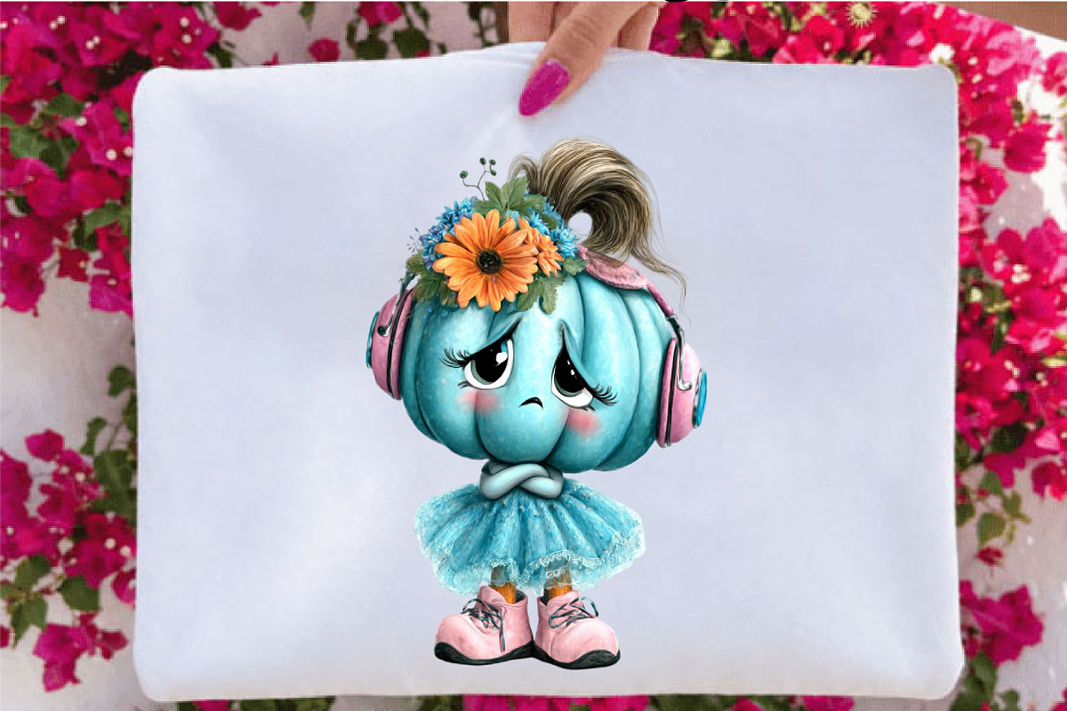 Whimsical Fall Pumpkin Clipart, a Seasonal Illustration by SVGArt (Photo 4 of 5)