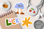 Cute sticker pack, doodle elements, a Decorative Illustration by Good Studio (Thumbnail 6 of 7)