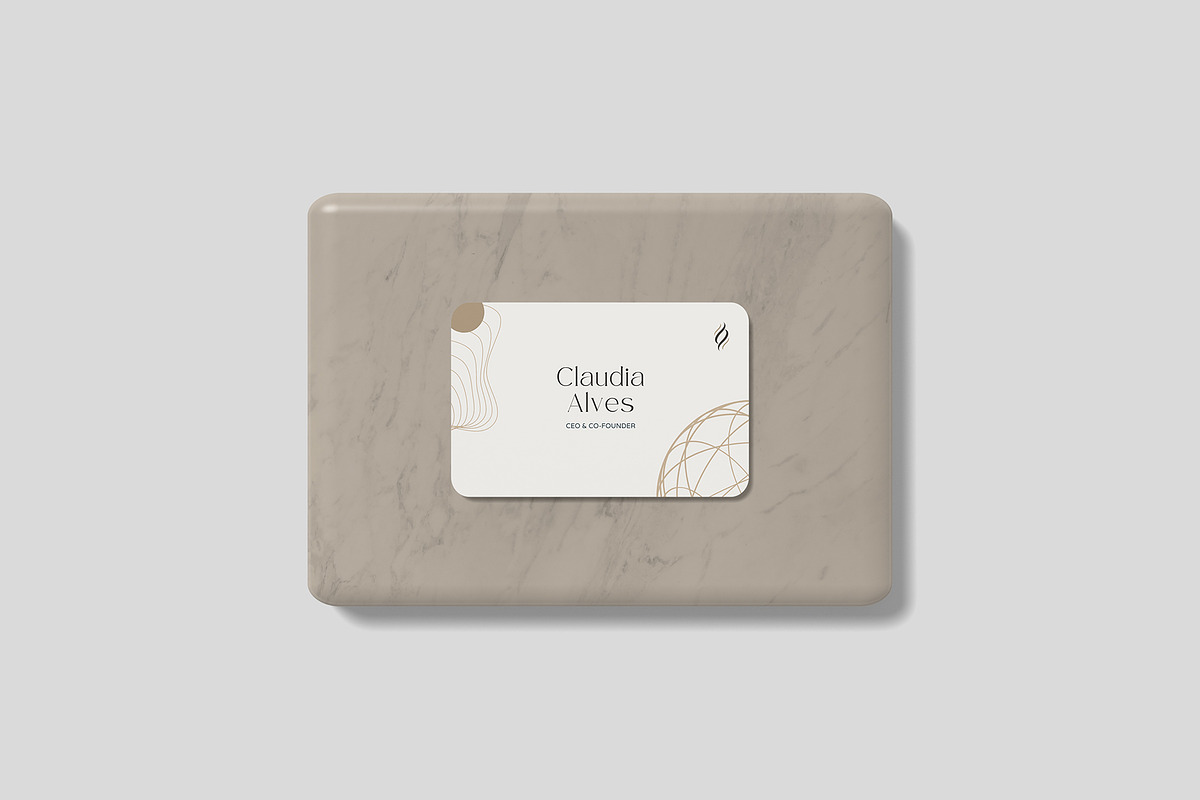 Minimal Business Card Mockup, a Print Template by zuhraabdullah (Photo 2 of 6)