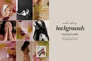 Blur Flower Abstract Backgrounds, a Background Graphic by eclosque (Thumbnail 7 of 27)