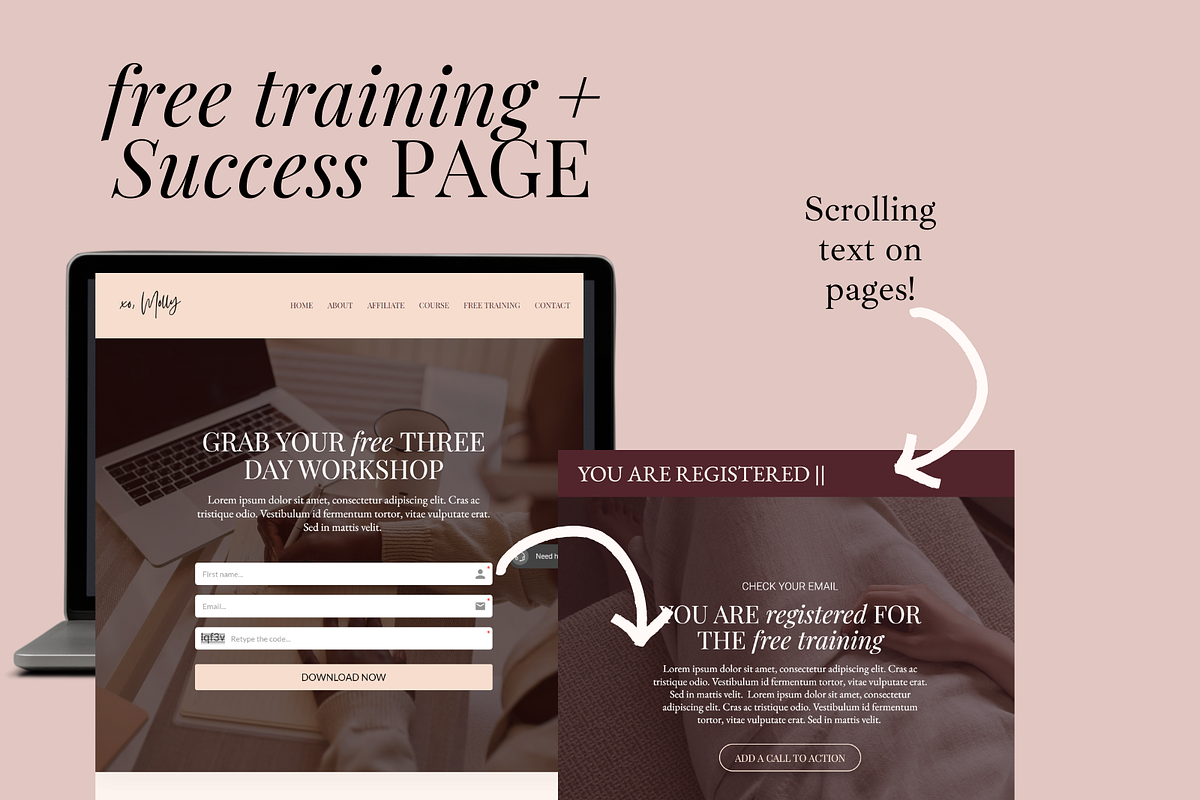 Kartra Sales Page + Website (Sonoma), a Landing Page Template by Solana Creative Co. (Photo 5 of 11)