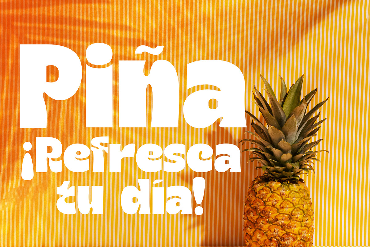 Jotari - Playfull Bold Font, a Sans Serif Font by Morisco (Photo 5 of 8)