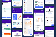 Filllo Language Learning App UI Kit, an UI Kit Template by floxui (Thumbnail 6 of 8)