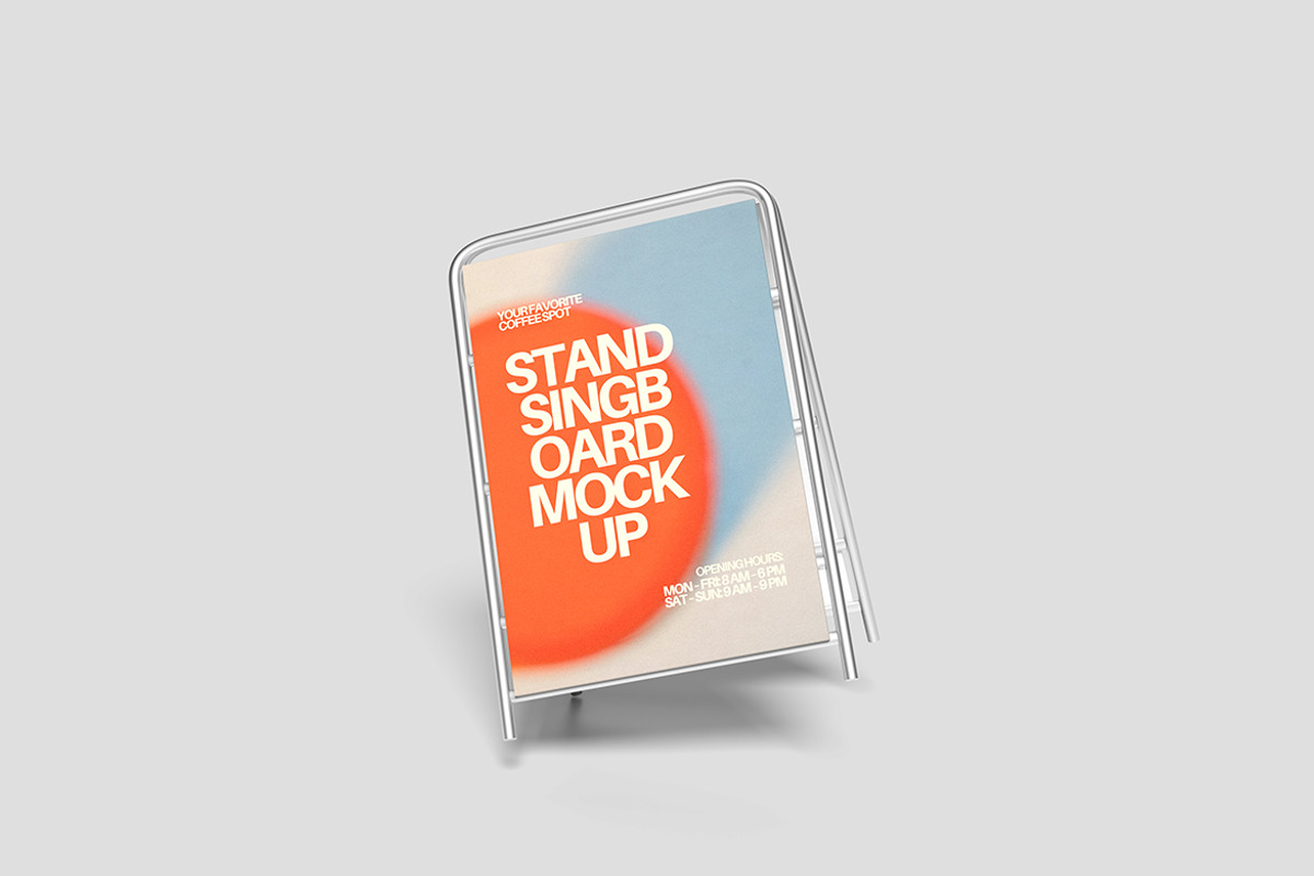 High Quality Signboard Mockup, an Advertising Mockup by Pikachudesign (Photo 5 of 5)