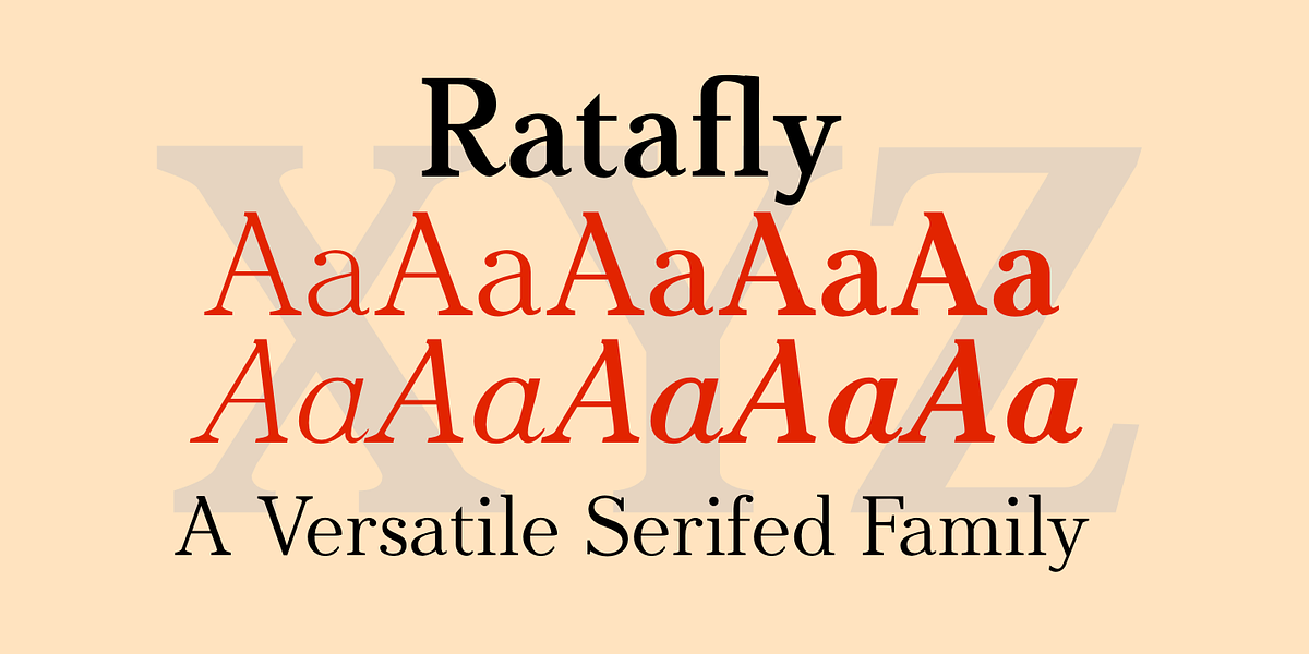 Ratafly, a Serif Font by Ingrimayne Type (Photo 1 of 11)