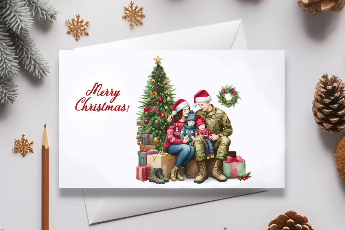 Military Christmas USA, an Illustration by FITALARTSNEDIGI (Photo 11 of 11)
