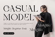 Molgife - Fashion Brand Font, a Serif Font by Iqsiart Studio (Thumbnail 4 of 15)