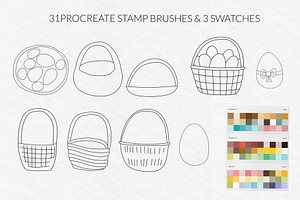 Easter Bunny Stamp Brushes