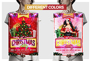 Christmas Party Flyer Template, a Flyer Template by HollyMolly! (Thumbnail 2 of 5)