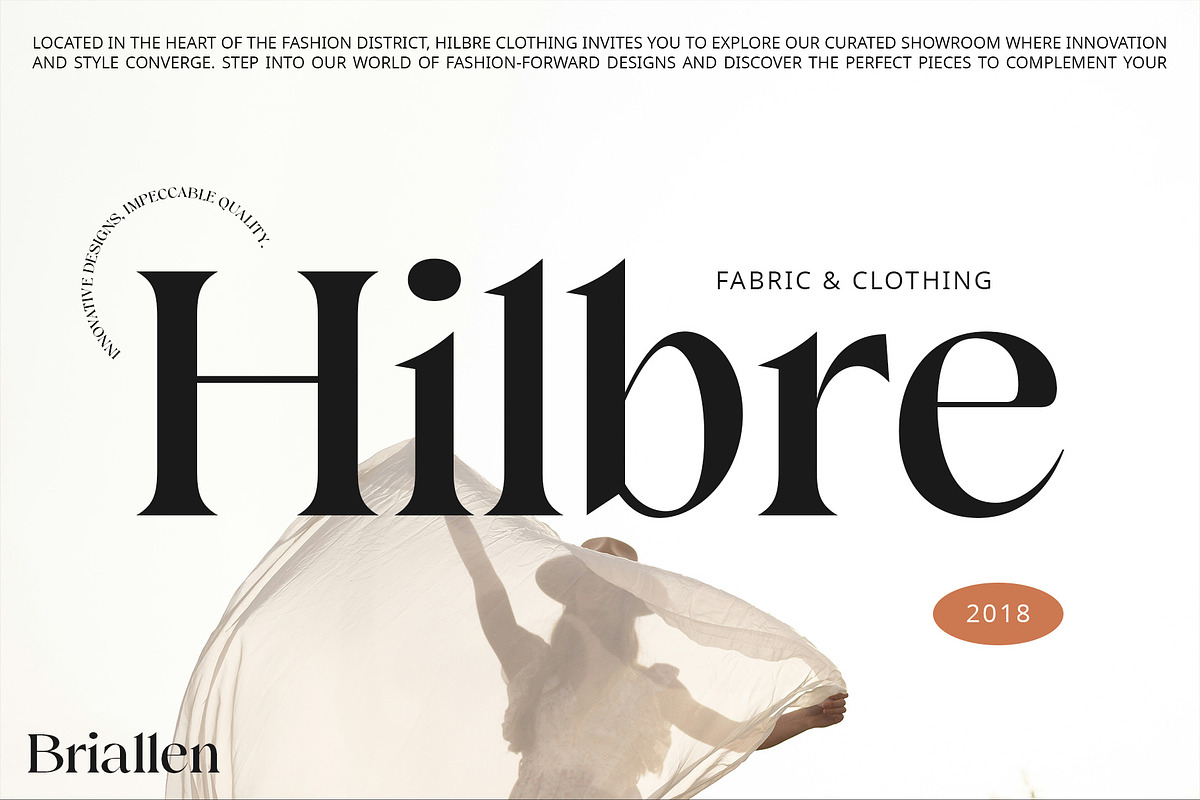 Briallen – Elegant Font, a Serif Font by Craft Supply Co. (Photo 3 of 8)
