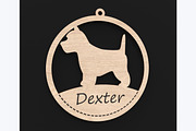 40 Custom Dog Ornaments Laser Files, an Object Graphic by ThemeXDigital (Thumbnail 6 of 9)