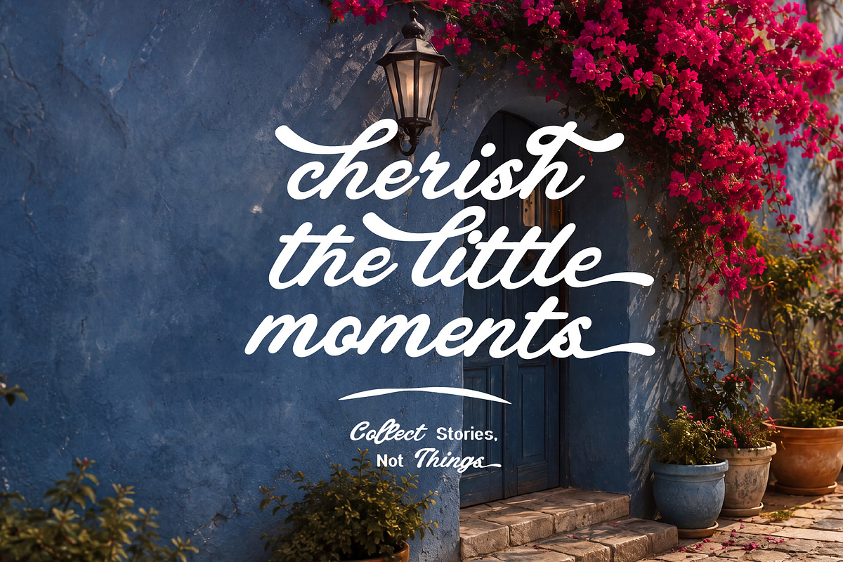 Nabellin – Playful Vintage Font Duo, a Handwritten Font by Nollev (Photo 8 of 13)