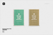 Postage Stamp Pair Mockup, an Advertising Mockup by Custom Scene (Thumbnail 2 of 11)