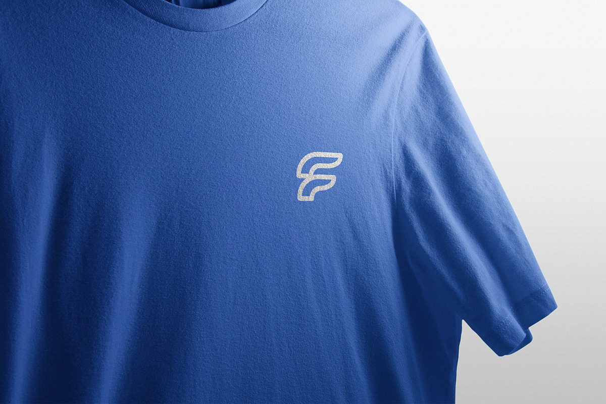 Logo Mockup Perspective T-Shirt, an Apparel Mockup by Asylab (Photo 2 of 5)