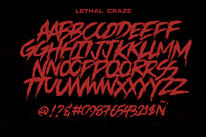 Lethal Craze - Horror Brush