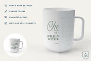 3D Mug Mockup, a Household Mockup by Silver Moon Design School (Thumbnail 2 of 3)