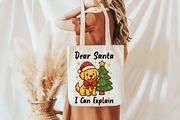 Christmas Funny Dog Dear Santa Png, an Illustration by Daily.Designs (Thumbnail 4 of 5)