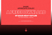 Sahar Bold (Roman & Italic), a Sans Serif Font by Lella7 (Thumbnail 9 of 9)