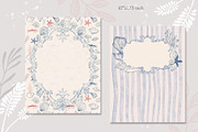 Blue toile Ocean Collection, a Seasonal Illustration by AlenaVlasko stock Market (Thumbnail 12 of 12)